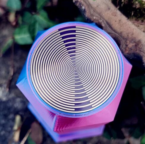 MWO Polarization Disk Multi Frequency Oscillator, Coil Energy Harmonizer, 24 Turn MWO Coil, Anti Radiation, Calm Energy and Stabilizes The Energy Field, for Bedrooms and Entrances in Kuwait