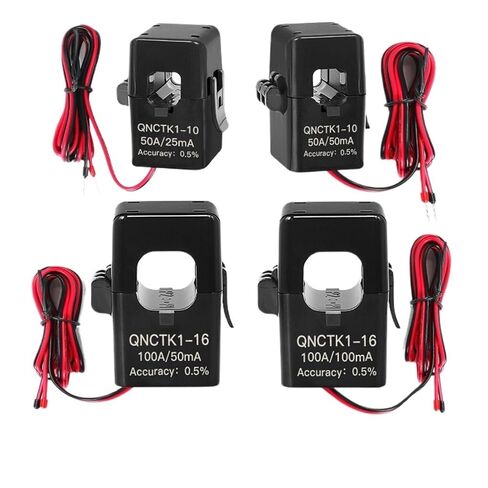 سبليت محول التيار Ct المشبك QNCTK1-10 5A 2.5mA 10A 10mA 20A 20mA 50A 25mA 100A 50mA 1 قطعة (QNCTK1-10 5A-5mA) in Kuwait