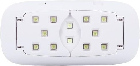 Drfeify مصباح علاج الغراء فعال 12 LED تصميم حامل قابل للطي DIY بها بنفسك الراتنج الحرف USB علاج مصباح للفنانين والهواة in Kuwait