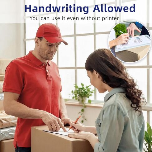 ملصقات حرارية مقاس 4 × 6 بوصات، 1000 ملصق قابل للطي، لاصق قوي، طباعة واضحة، متوافقة مع معظم الطابعات الحرارية المباشرة in Kuwait