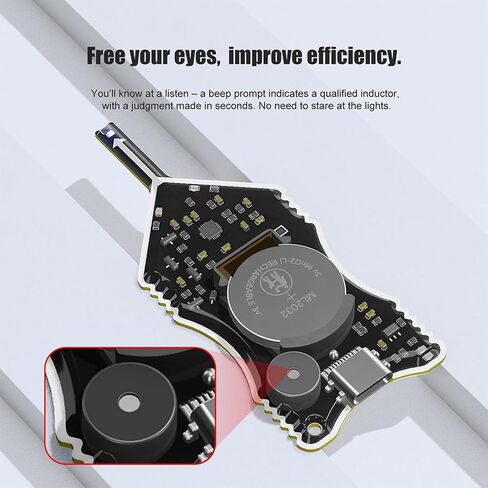 Portable Inductor Tester, Type-C Powered High Precisions Mainboard Coil Testing Tool, Fast Inductance Fault Detection Diagnosis Repairs Tool for Mobiles Phone Electronic Components in Kuwait