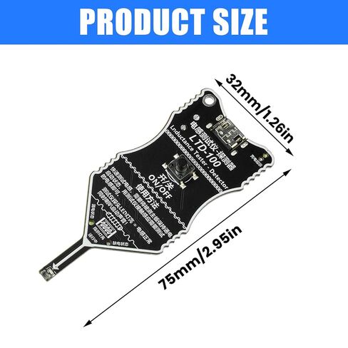 Portable Inductor Tester, Type-C Powered High Precisions Mainboard Coil Testing Tool, Fast Inductance Fault Detection Diagnosis Repairs Tool for Mobiles Phone Electronic Components in Kuwait
