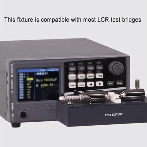 Adjustable Digital Bridge Test Fixture, High Precision Capacitance Test Fixture, LCR/RCL Chip Capacitance Tester, for Industry in Kuwait