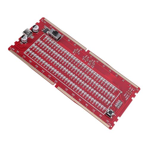 DDR5 RDIMM Server Memory Tester Card DDR5 Memory Slot Diagnostic Tool with LED Indicator Lights for Motherboard Open Short Circuit Fault Detection and Repair in Kuwait