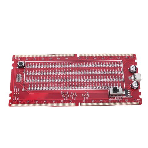DDR5 RDIMM Server Memory Tester Card DDR5 Memory Slot Diagnostic Tool with LED Indicator Lights for Motherboard Open Short Circuit Fault Detection and Repair in Kuwait