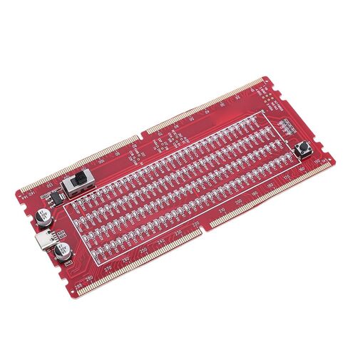 DDR5 RDIMM Server Memory Tester Card DDR5 Memory Slot Diagnostic Tool with LED Indicator Lights for Motherboard Open Short Circuit Fault Detection and Repair in Kuwait