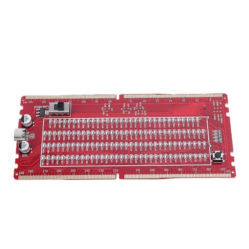 DDR5 RDIMM Server Memory Tester Card DDR5 Memory Slot Diagnostic Tool with LED Indicator Lights for Motherboard Open Short Circuit Fault Detection and Repair in Kuwait