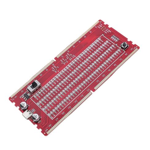 DDR5 RDIMM Server Memory Tester Card DDR5 Memory Slot Diagnostic Tool with LED Indicator Lights for Motherboard Open Short Circuit Fault Detection and Repair in Kuwait