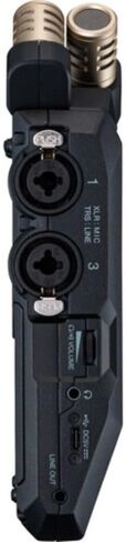 Zoom H6essential 6-Track 32-Bit Float Portable Audio Recorder, Accessibility, Stereo Microphones, 4 XLR/TRS Combo Inputs, USB Interface, for Musicians, Podcasters Bundle with ZDM-1 Dynamic Microphone in Kuwait
