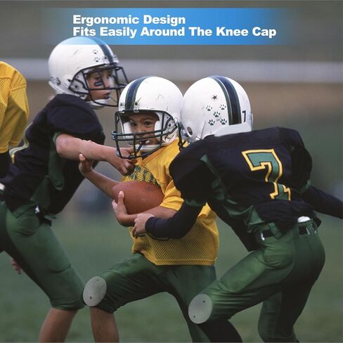 16 Pcs Football Knee Pads for Youth, 4.7'' x 4'', Suitable For Varsity Training, Protect Elbows and Knees in Kuwait