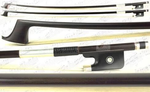 Model 205 Cello Bow Brazil Wood with Ebony Frog with inlayed fleur-de-lis (4/4 - Full Size) (4/4 - Full Size) in Kuwait