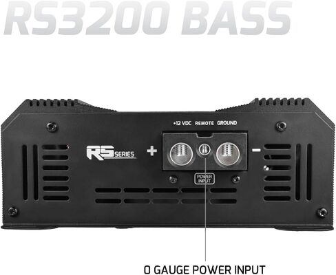 مضخم صوت PRV Audio 3200 واط أحادي الكتلة من الفئة D RS3200 BASS 1 أوم - 12 فولت 3 كيلو أمبير للسيارة، كروس مدمج - مرشحات تمرير دون سرعة الصوت والخسارة مع تعزيز جهير قابل للتعديل - تيفاني ممتاز RCAs in Kuwait