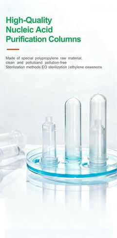 100 PCS Nucleic Acid Purification Column Genomic DNA/RNA Purification Column 2ml Separation Column with Filter (4-Layer-Genome/DNA/RNA Extraction) in Kuwait