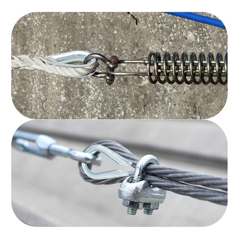 20PCS M5 Wire Rope Thimbles, 3/16 Inch Cable Loop Protectors for Rigging and Marine Applications in Kuwait
