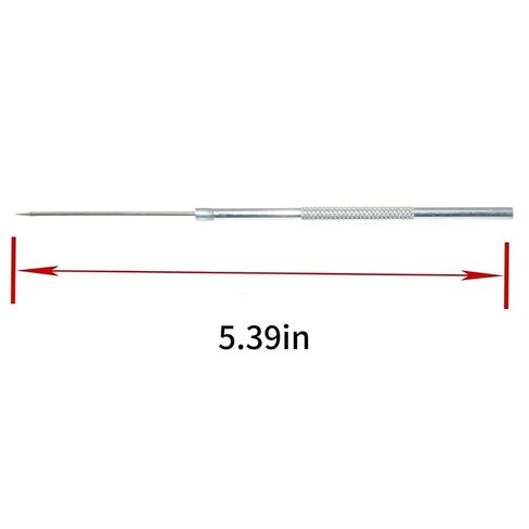 5 Pcs 5.39" Stainless Steel Dissecting Needle - Single Ended Micro Fine Precision Probe Teasing Needle for Lab Biology Experiment Dissection Equipment in Kuwait