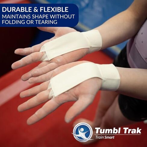 مقابض شريط Tumbl Trak GymKiwis: واقيات متينة وقابلة لإعادة الاستخدام لقضبان الجمباز، تقلل من التهيج، وتحمي من التمزقات in Kuwait
