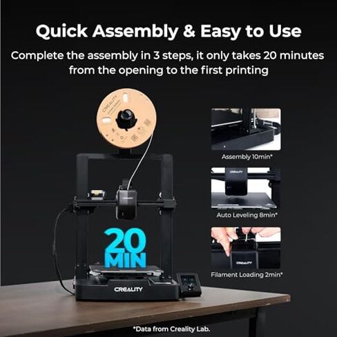 حزمة طابعة Creality Ender 3 V3 SE ثلاثية الأبعاد مع خيوط PLA 4 عبوات (أسود + أبيض + أحمر + أزرق) in Kuwait