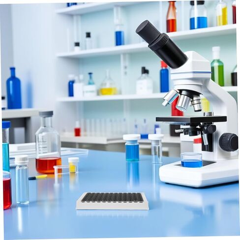 Detachable 96-Well Medium Binding Elisa Plate Black Bottom Microplate 360μl Per Well for Chemical Analysis and Fluorescence Detection Suitable for Microplate Readers in Saudi Arabia