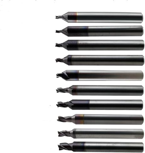 End Milling Cutter in Carbide V020 V003 V012 V037 V035 V002 V043 V023 V016 V031 for KEYLINE NINJA VORTEX & VERSA & NINJA TOTAL Key Machines(5pcs) (V043) in Kuwait
