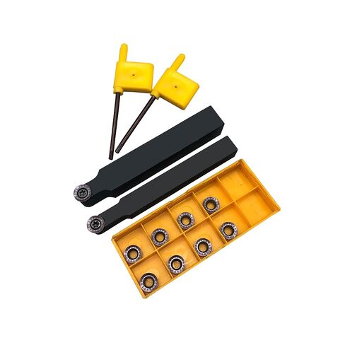 10pcs RPMT10T3 R5 Indexable Carbide Milling Inserts Blade Milling Cutter with 3/4"/20mm SRDPN2020K10 Indexable Carbide Milling Tool Holder Metal Lathe Cutting Tools in Kuwait