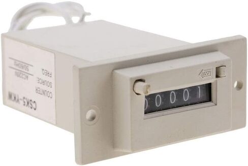 YWBL-WH Electromagnetic Pulse Counter, High Speed 5 Digit Digital Display Panel Mount Counter for Industrial Machinery Mining Applications in Kuwait