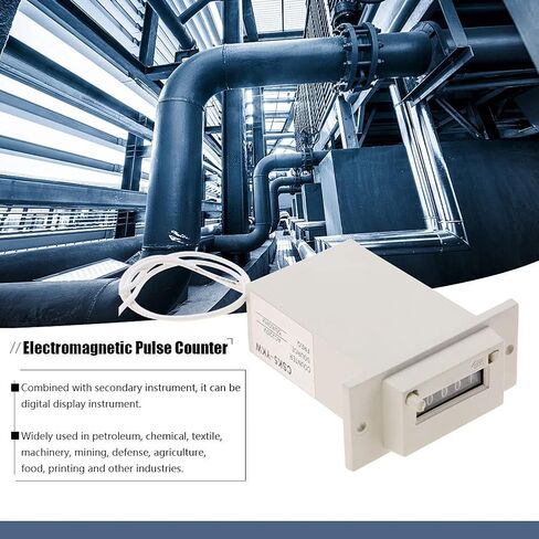YWBL-WH Electromagnetic Pulse Counter, High Speed 5 Digit Digital Display Panel Mount Counter for Industrial Machinery Mining Applications in Kuwait