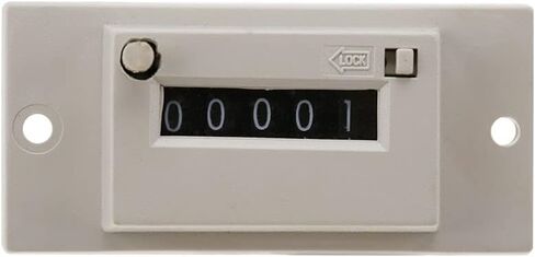 YWBL-WH Electromagnetic Pulse Counter, High Speed 5 Digit Digital Display Panel Mount Counter for Industrial Machinery Mining Applications in Kuwait