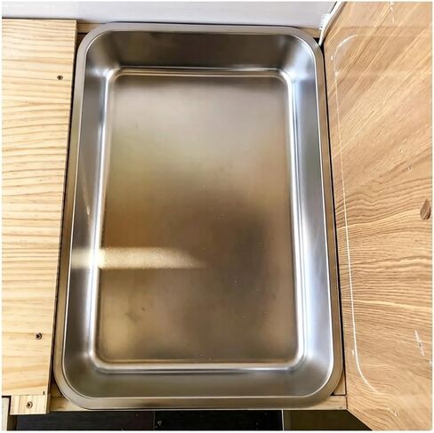 304 Stainless Steel Tray - Professional Kitchen & Lab Instrument Tray for Dental, Pet Treatment, Jewelry Tools - Oven Safe, Dishwasher Friendly (30x23.5x2cm/11.8x9.3x0.8) in Kuwait