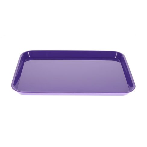 108143 HSB Set-Up Tray Flat #B Ritter Purple Plastic 13-3/8" X 9-5/8" X 7/8" in Kuwait