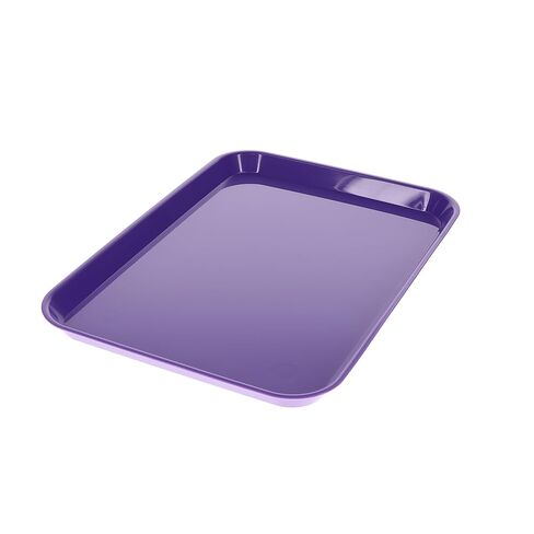 108143 HSB Set-Up Tray Flat #B Ritter Purple Plastic 13-3/8" X 9-5/8" X 7/8" in Kuwait