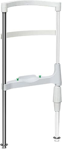Adjustable Chin Rest and Forehead Support, Aluminum Alloy and Stainless Steel, for Ophthalmic Slit Lamp Exams, 570mm Height in Kuwait
