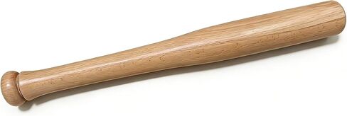 17-Inch Mini Wood Baseball Bat - Premium Hardwood One Hand Training Bat, Compact Personal Home Utility Tool for Home and Car Emergency Truck Tire Thumper, Handheld Practice Bat for Beginner & Adults in Kuwait