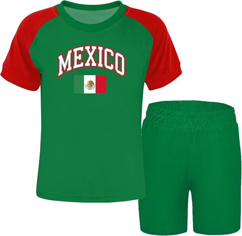 Kids Soccer Cup 2026 Shirt Girls and Boys Mexico Shirts USA Soccer Jerseys Brazil Football Tee Argentina Soccer Tops in Kuwait