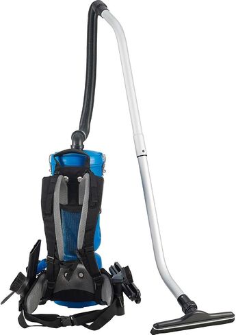 Global Industrial Commercial Ergonomic HEPA Backpack Vacuum with 8-Piece Tool Kit, 2-1/2 Gallon Capacity, 105 CFM, 1080W, 120V, 50'L Power Cord, 70 dB in Kuwait