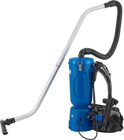 Global Industrial Commercial Ergonomic HEPA Backpack Vacuum with 8-Piece Tool Kit, 2-1/2 Gallon Capacity, 105 CFM, 1080W, 120V, 50'L Power Cord, 70 dB in Kuwait