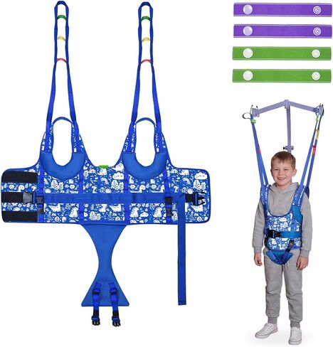 EZ ASSISTIVE Patient Lift Sling for Child Walking Training, Breathable 3D Mesh Medical Transfer Sling with Adjustable Buckles & Leg Pads, Patient Lift Aid for Home Use, 330lbs in Kuwait