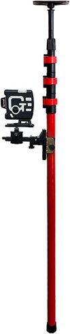 Level Lifting Rod Support Extension Pole Mount Artifact Internal Lock Reliable Metal Suitable for home repairs improvement, A in Kuwait