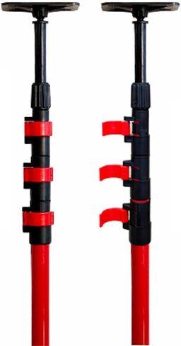Level Lifting Rod Support Extension Pole Mount Artifact Internal Lock Reliable Metal Suitable for home repairs improvement, A in Kuwait