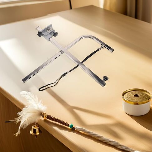 OUNONA Adjustable Pet Grooming Table Arm with Heavy Duty Clamp, Stainless Steel Bracket for Enhanced Stability and Height Adjustment Flexibility, Suitable for Home Grooming Stations in Kuwait