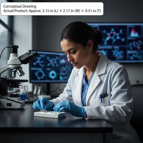 2 قطعة لوحة بقعة من البورسلين الأبيض 6 آبار لوحة تفاعل اكتشاف المختبر لاختبار التجارب الكيميائية المعملية، ألواح تخزين دقيقة (3.15 × 1.97 بوصة) in Kuwait