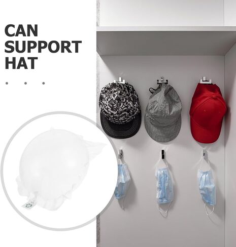 Transparent Inflatable Hat Support Air Packaging Bags 50Pcs Round Shaper for Hat Protection Cushioning Prevents Deformation Pressure Damage for Shipping and Storage in Kuwait