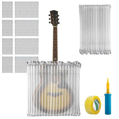 THOUSANDSUNNY 5 Pack Guitar Air Column Packaging Bags, Inflatable Guitar Storage Packaging Bag for Bass Guitar Ukulele in Kuwait