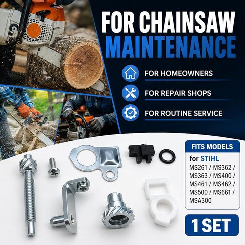 1 قطعة مجموعة شداد سلسلة MA02-007-1002 بديلة متوافقة مع مناشير STIHL MSA300 MS261 MS362 MS363 MS400 MS461 MS462 MS500 MS661، برغي ضبط السلسلة in Kuwait