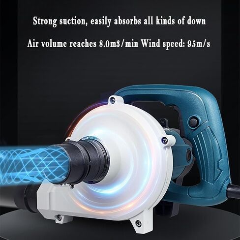 Down Filling Machine, Electric Blowing and Sucking Dual-Purpose Down Machine with Foot Control Switch, 6-Speed Speed Adjustment, for Making or Refurbishing Down Jackets and Duvets in Kuwait
