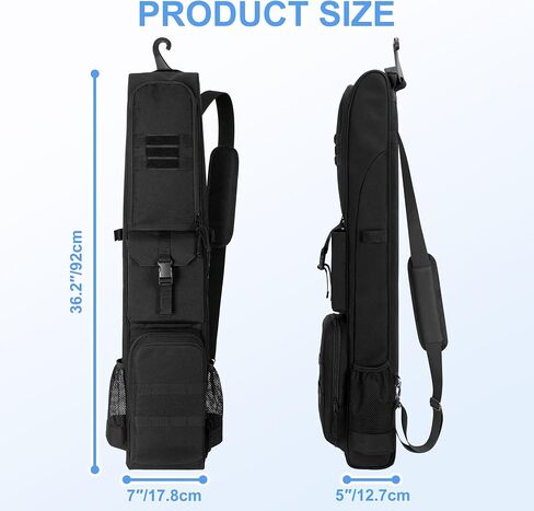 DSLEAF Baseball Bat Bag Holds up to 6 Bats, Large Capacity Softball Bat Bag with Back Fence Hook and Adjuastbale Shoulder Straps for Men and Women in Kuwait