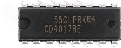 CD4017 CD4017B CD4017BE DIP-16 4017 Counter Divider IC CMOS Logic Device Chip 1/2/5Pcs(5 Pieces) in Kuwait