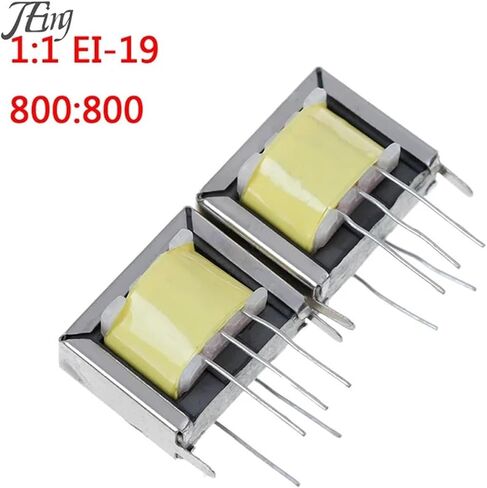 2Pcs Audio Output Transformer 1:1 EI-19 EI19 800:800 (Type 2) in Kuwait