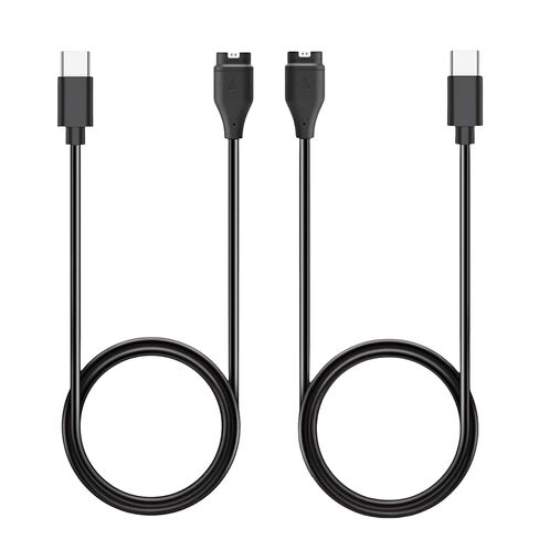 كابل شاحن USB-C من EGK لاستبدال ساعة Garmin، لـ Fenix، Forerunner، Vivoactive، Instinct، Venu، Tactix، Approach، D2، سلسلة Quatix، (1 متر، عبوتان) in Kuwait