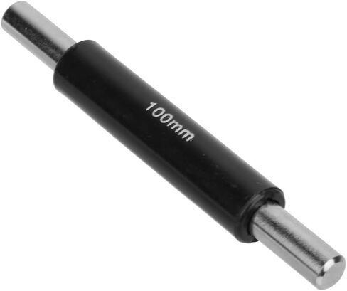 Oumefar Stainless Steel Calibration Block Rod Bar Professional Standard Caliper Outside Micrometer Calibration Rod for Calibrating Micrometers (100mm) in Saudi Arabia