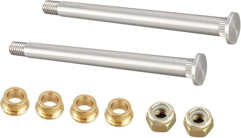 Bevinsee Door Hinge Pin Bushing SS Kit Compatible with Ford Truck F100 F150 F250 F350 1973-1979 Compatible with Bronco 1978-1979 in Kuwait